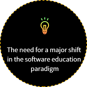 2. the need for a major shift in the software education paradigm